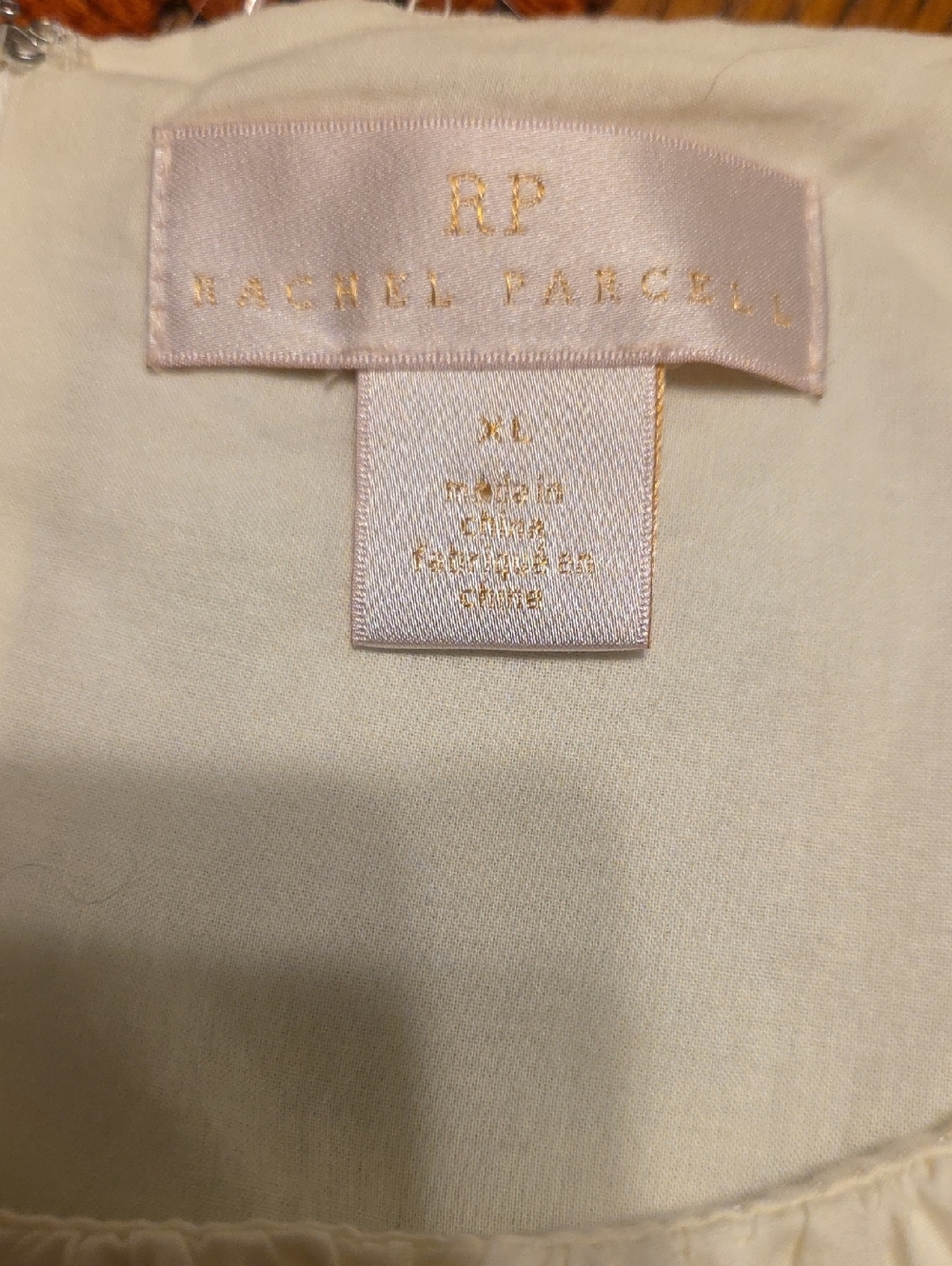 Rachel Parcell Soft White/Ivory Puff Sleeve Tiered Mini Dress - Size XL EUC - Picture 3 of 15